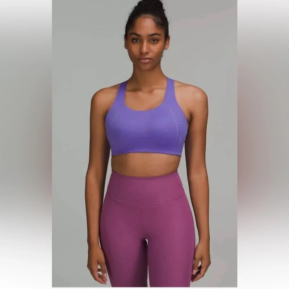Lululemon  "2022" AirSupport Bra
*High Support, 36 C
 Lavender, Running Aerobics - Picture 3 of 11